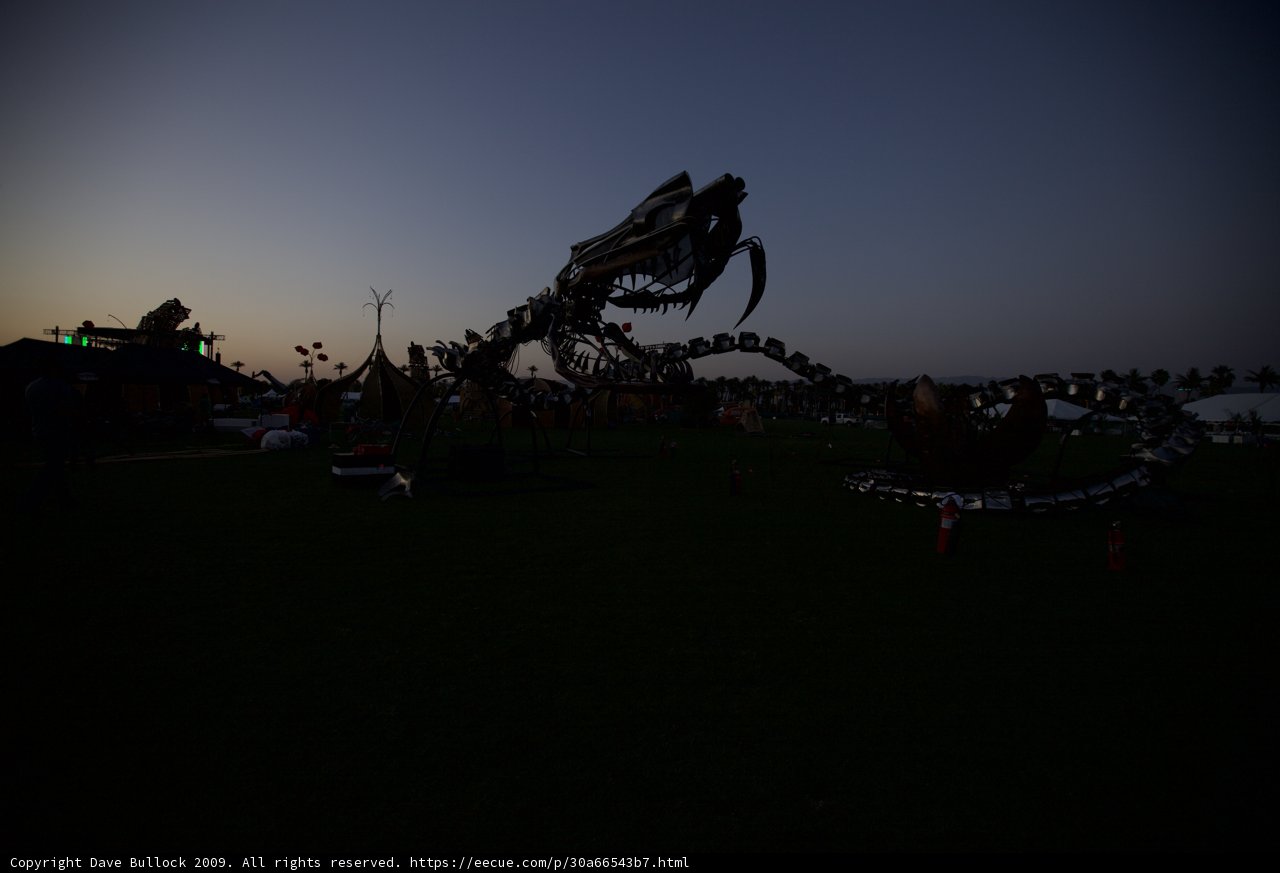 A Fiery Display at Coachella
