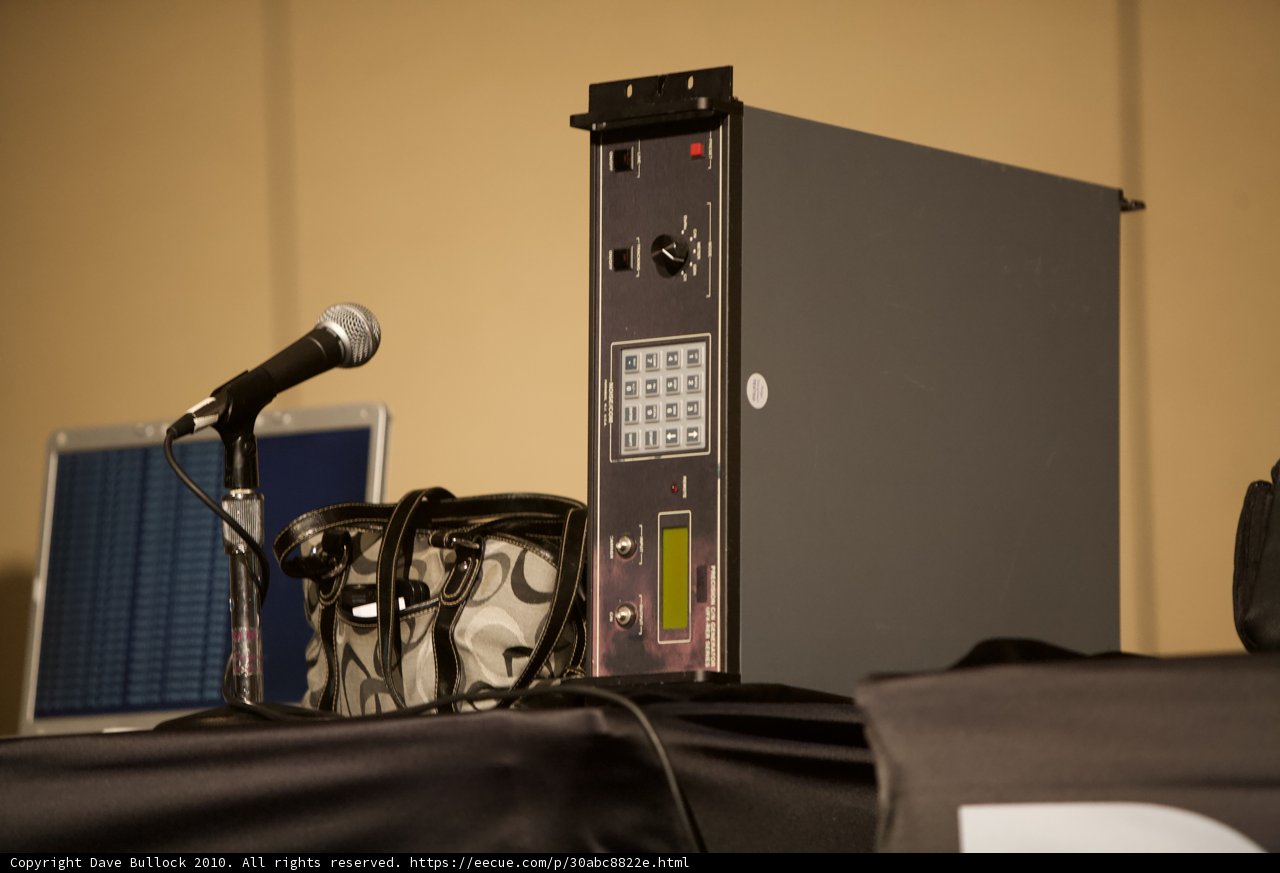 Tech Setup for DefCon 18 Presentation