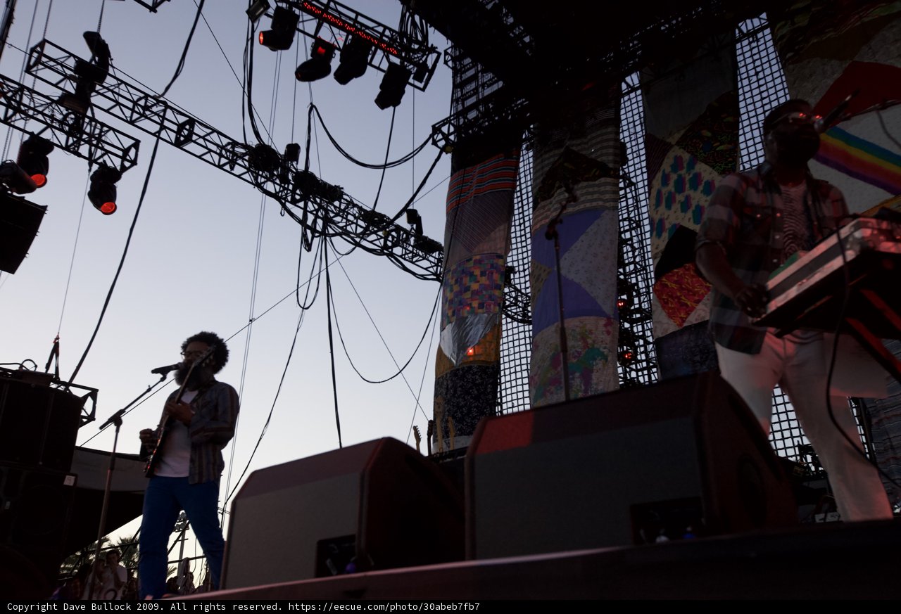 Stage Performance at Coachella Music Festival
