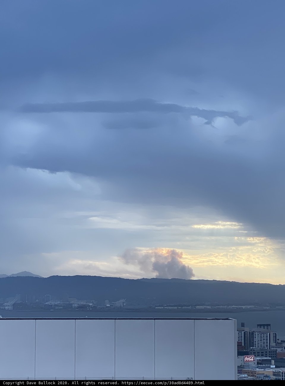 Cloudy Skies Above San Francisco