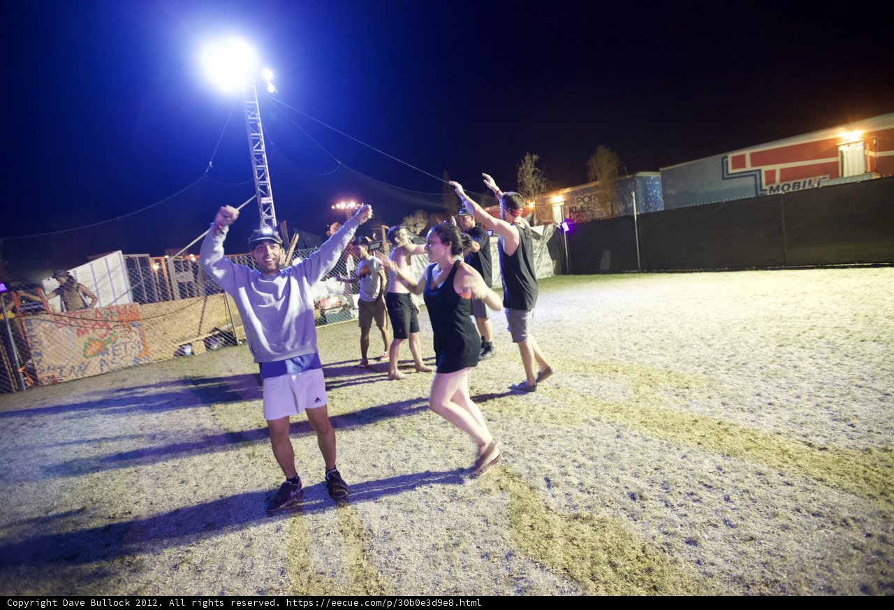 Nighttime Snow Dance Party