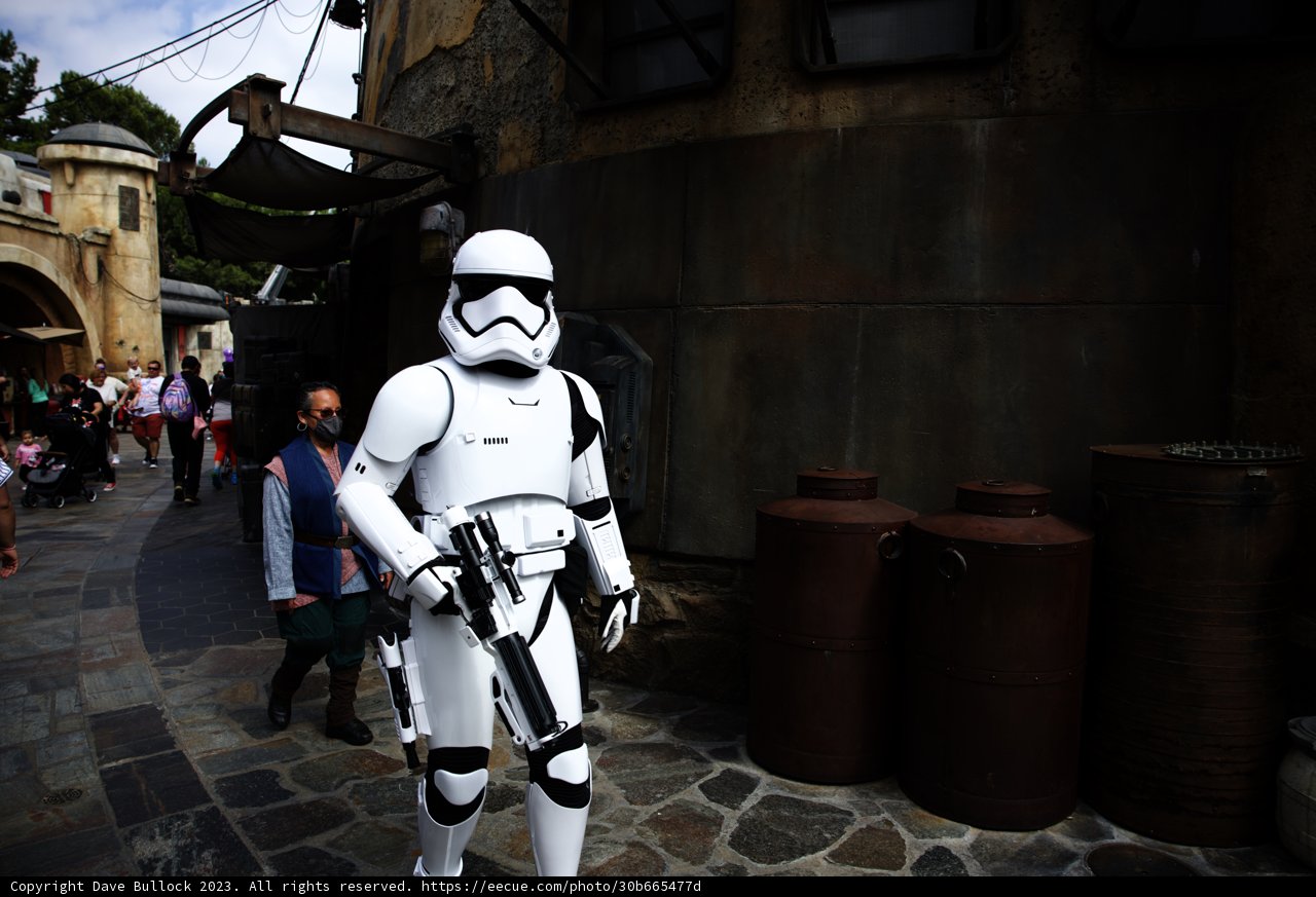 Galactic Intruder on Earthly Walkways
