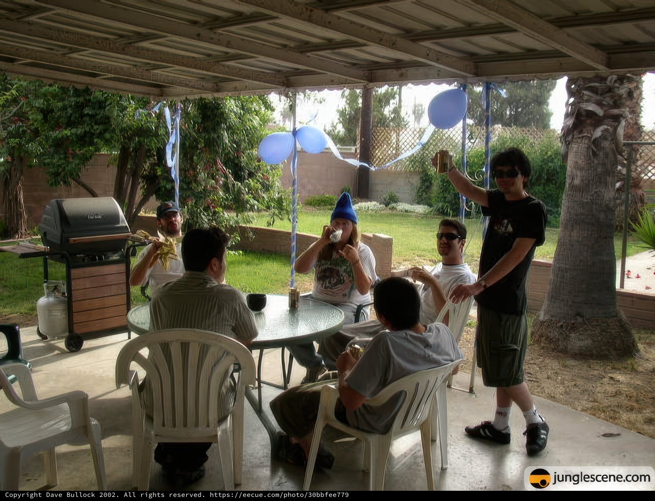 Outdoor Dining with Friends