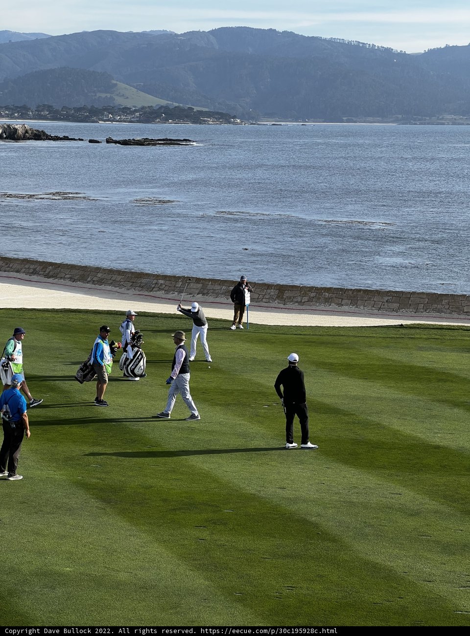 Teeing Off at Pebble Beach