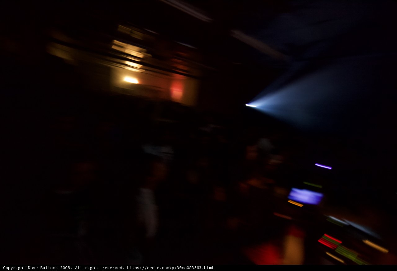 Blurred Urban Night Life