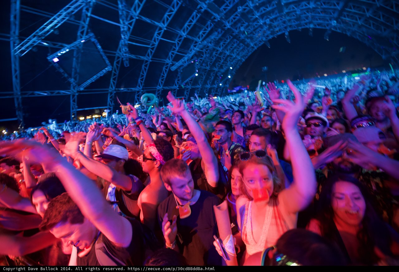 Hands Up at Coachella