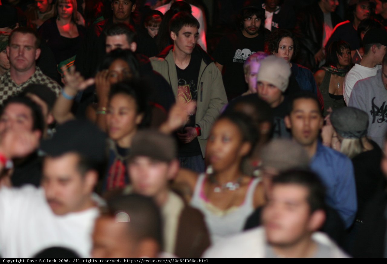 Bass Rush 4 Year Concert Crowd