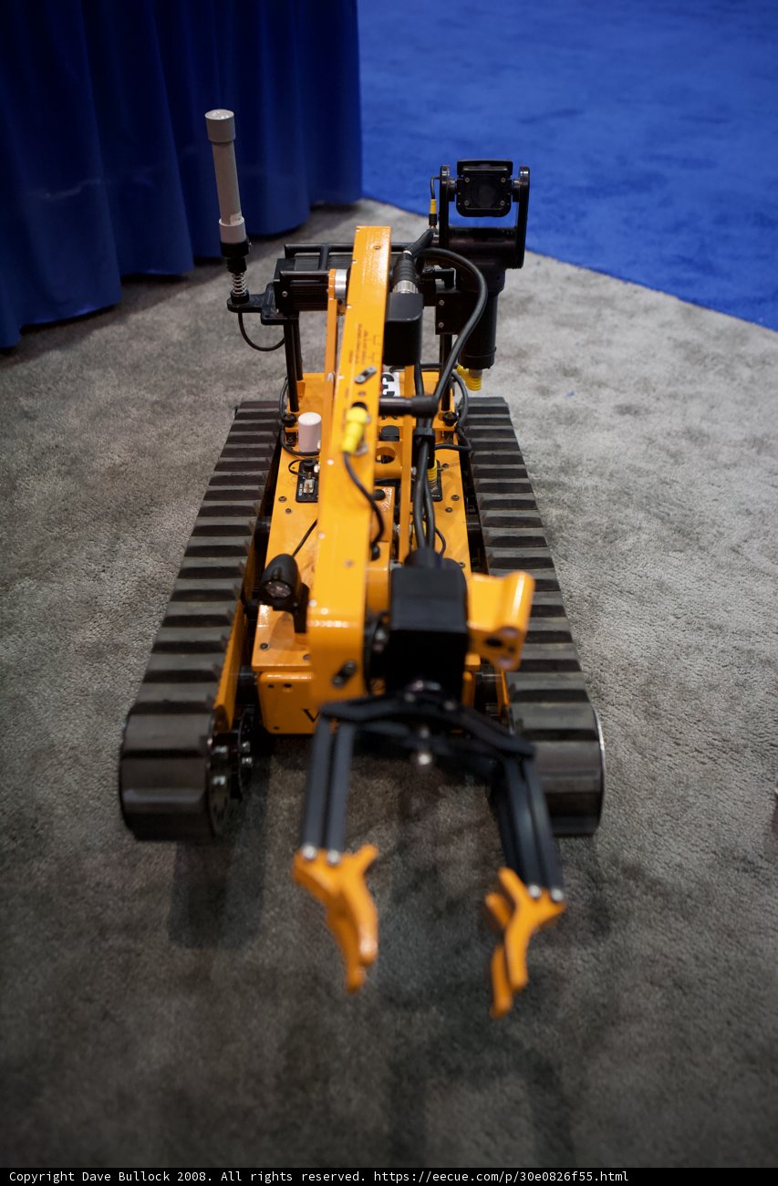 Bulldozer Machine on display