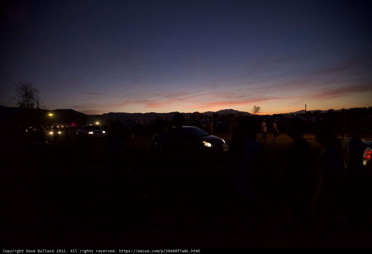 Silhouettes in the Sunset