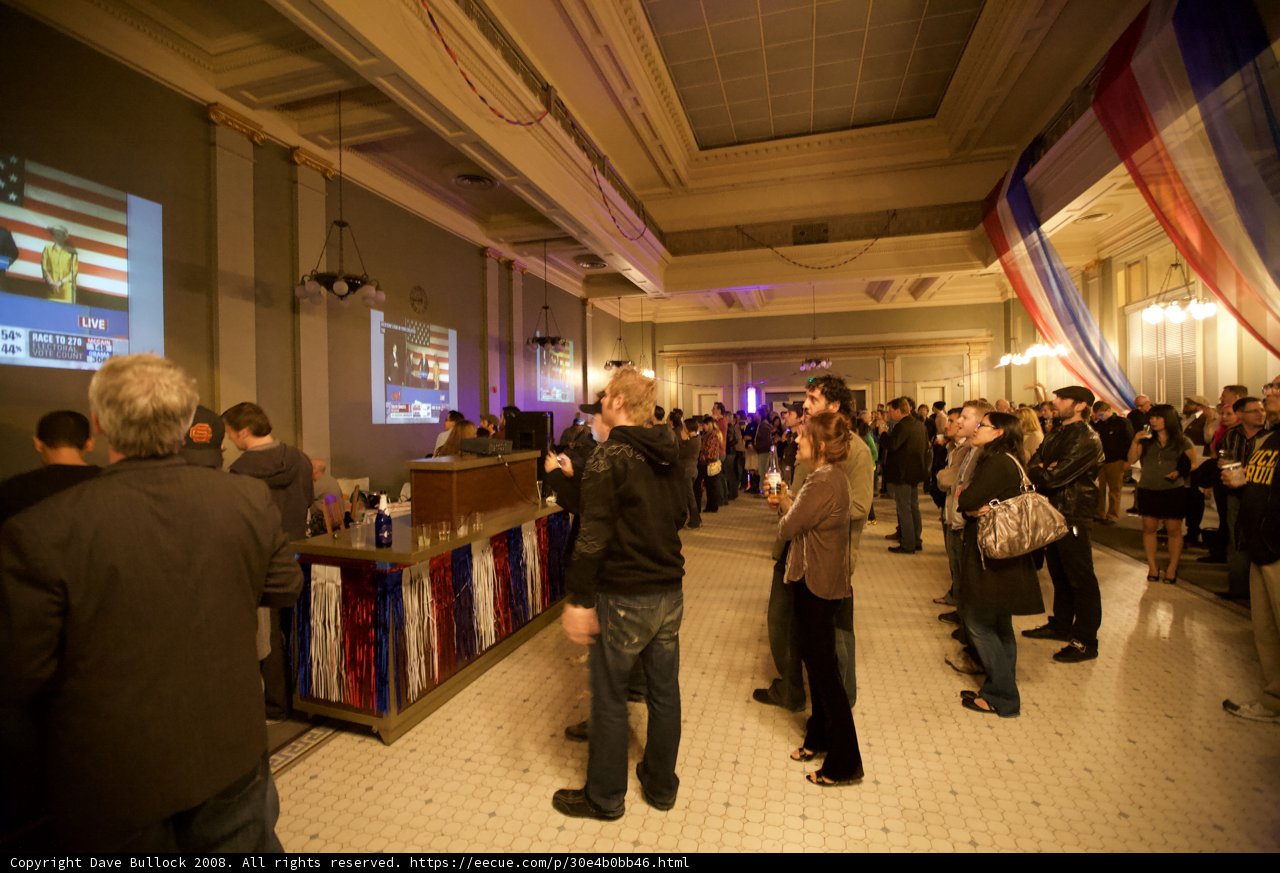 Election Day Crowd