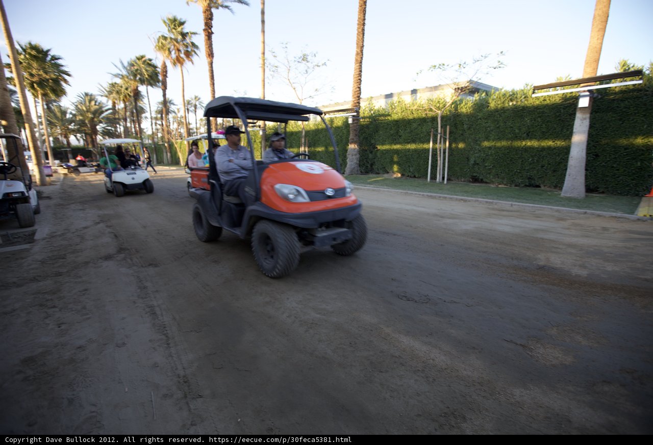 Driving to the Greens
