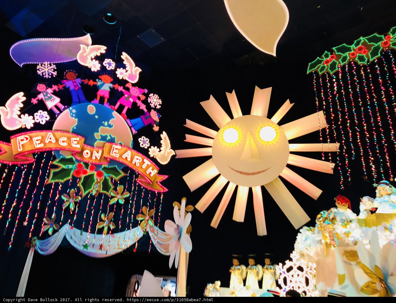 Celebrating Christmas at Disneyland