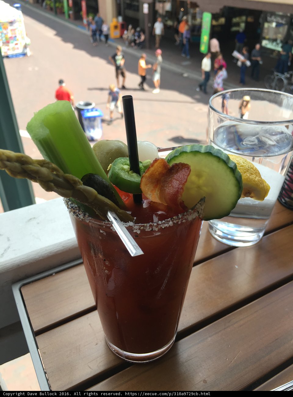 Healthy Vegetable Drink on a Sunny Day