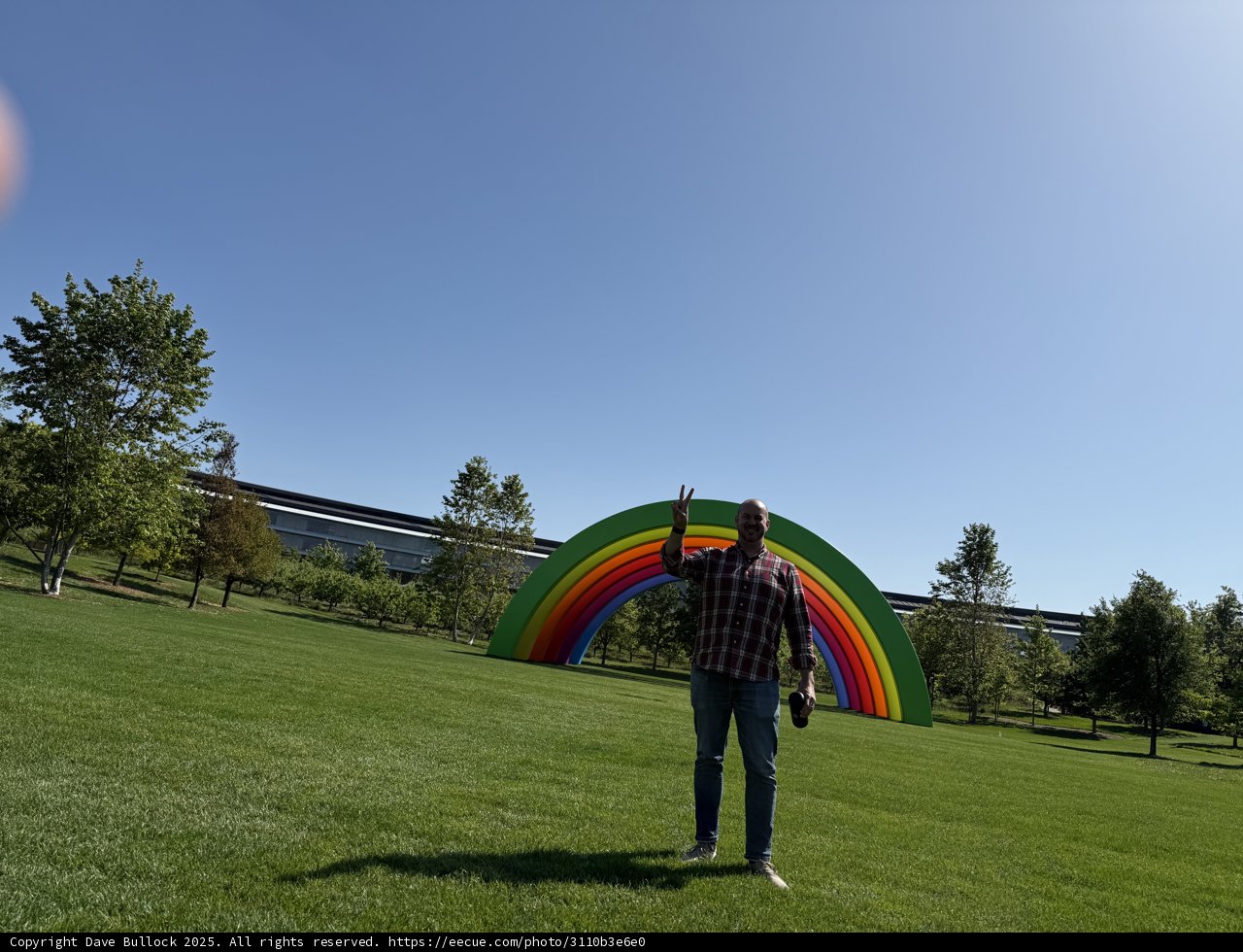 Embracing Colorful Vibes at Apple Park