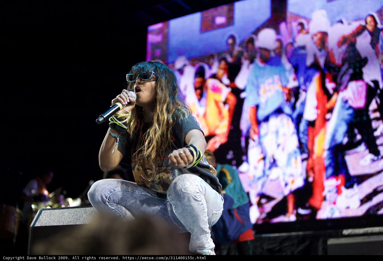 Solo performance on the Coachella stage
