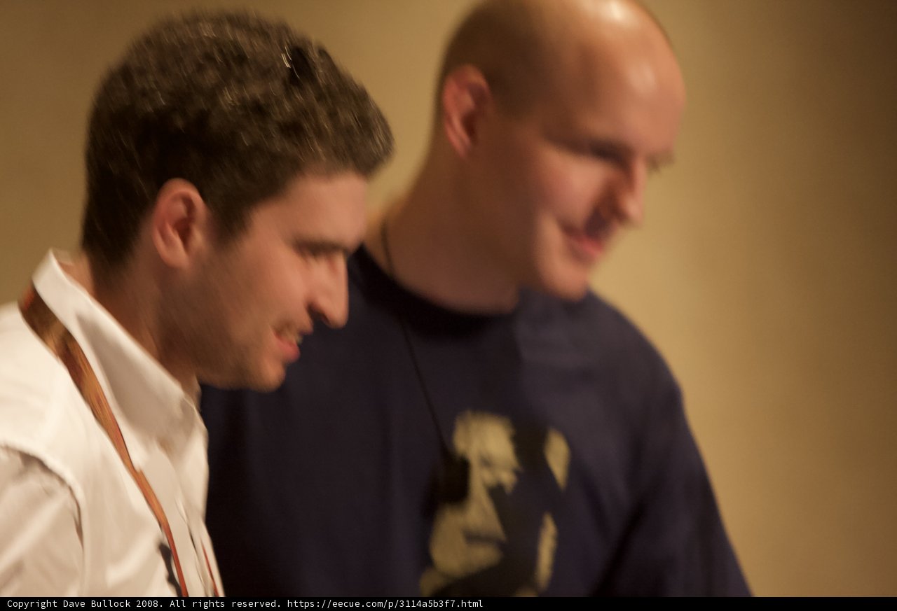 Two Men in T-Shirts