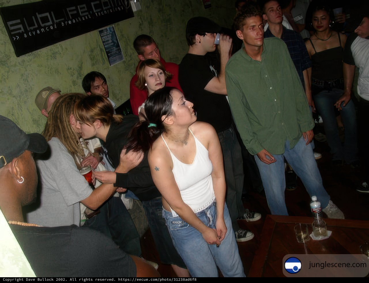 Group Gathering at Night Club
