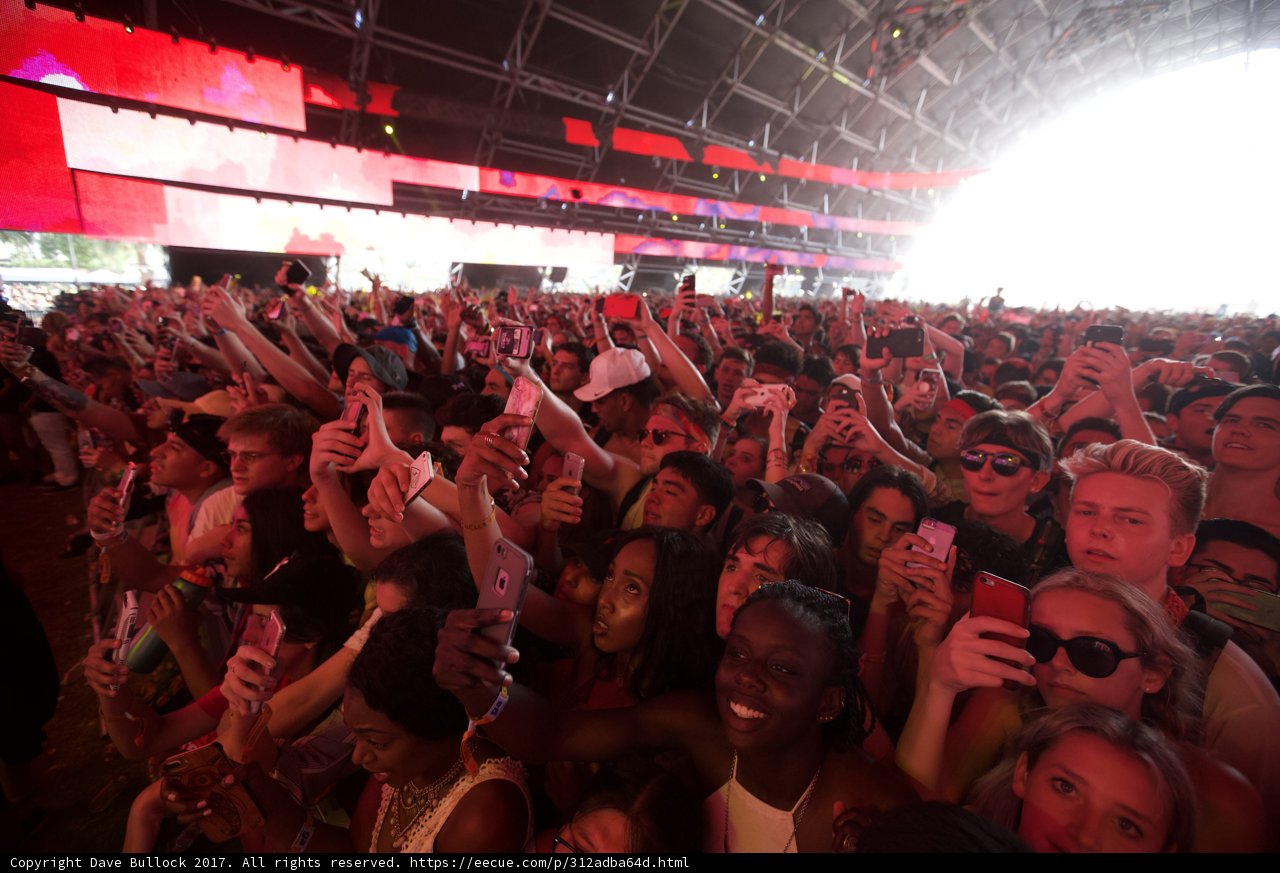 Electrifying Crowd at Coachella 2017