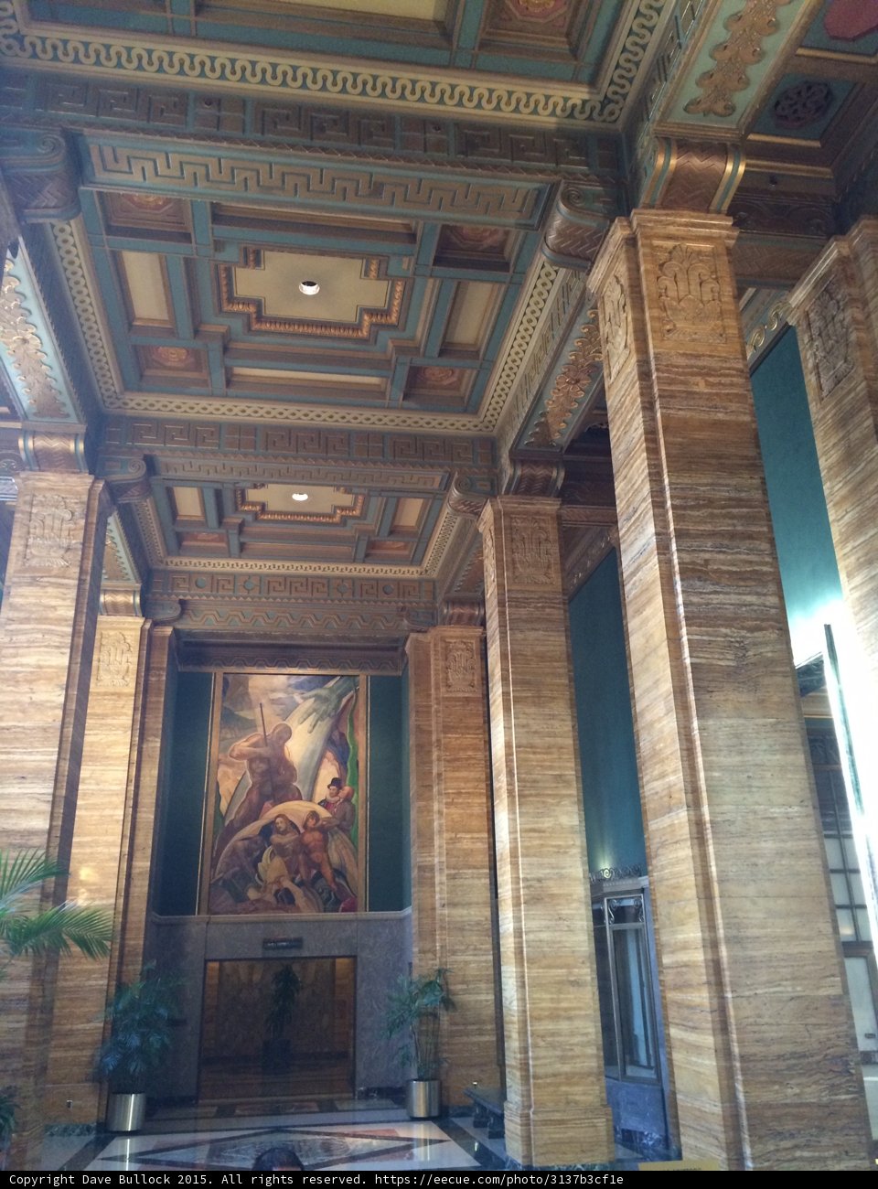 Artistic Lobby of a Monastery