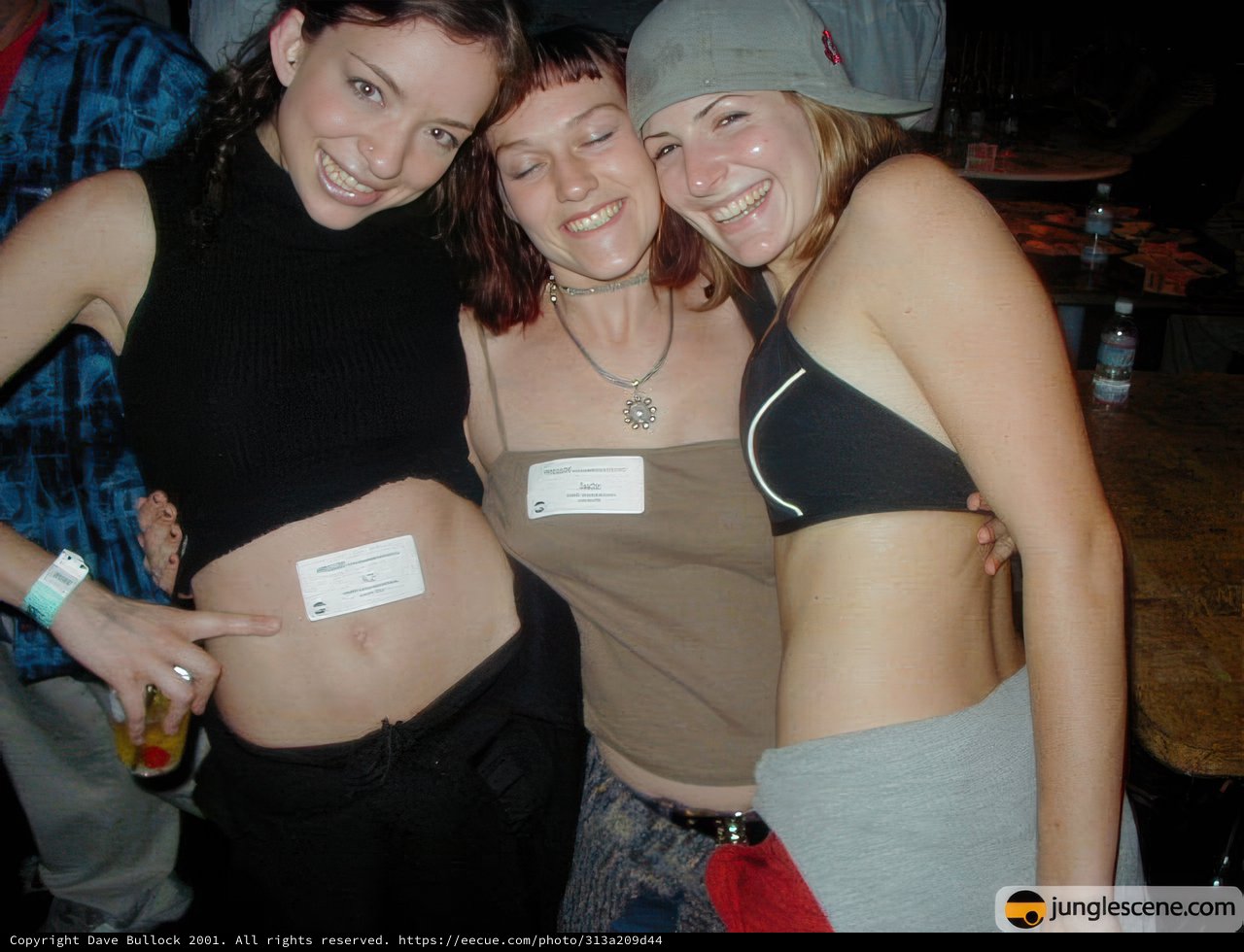 Three Women Strike a Pose