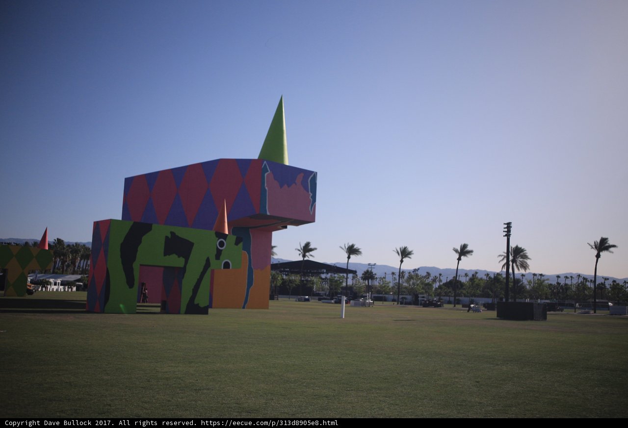Colorful Cone-Shaped Shelter