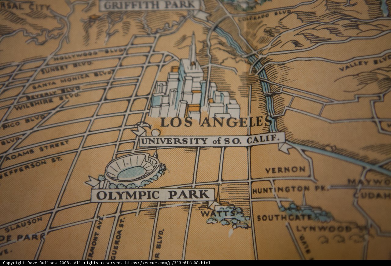 Historic Los Angeles Map