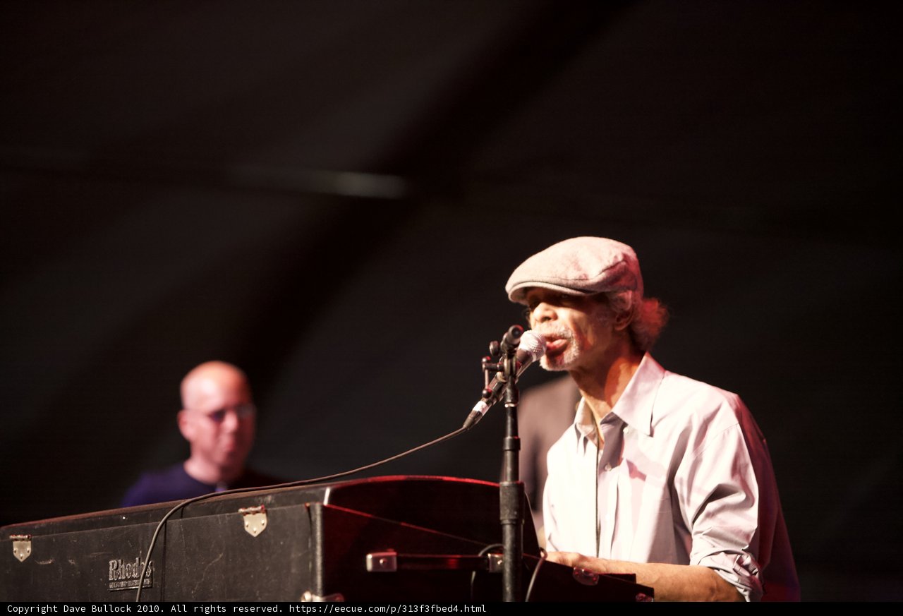 Rustee Allen on Keyboard at Coachella