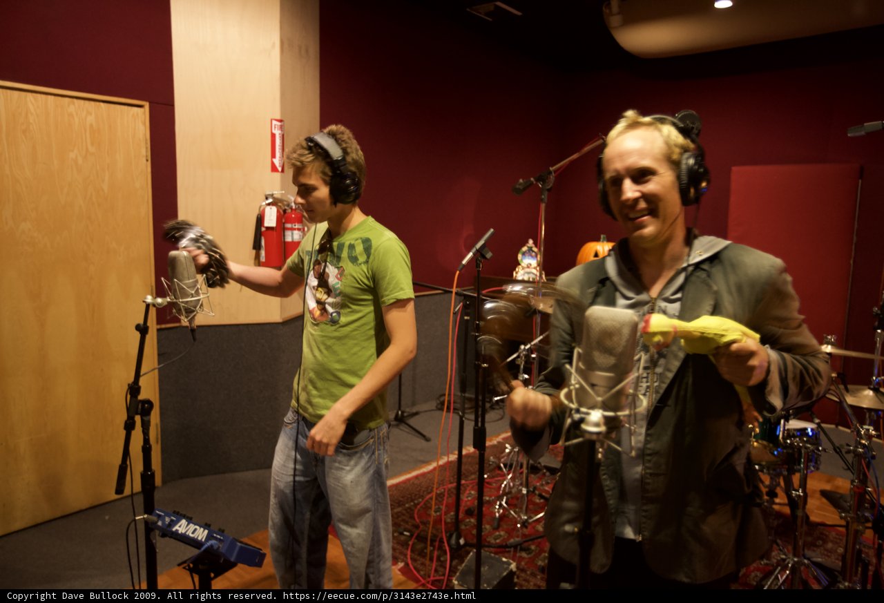 Recording Music in the Studio