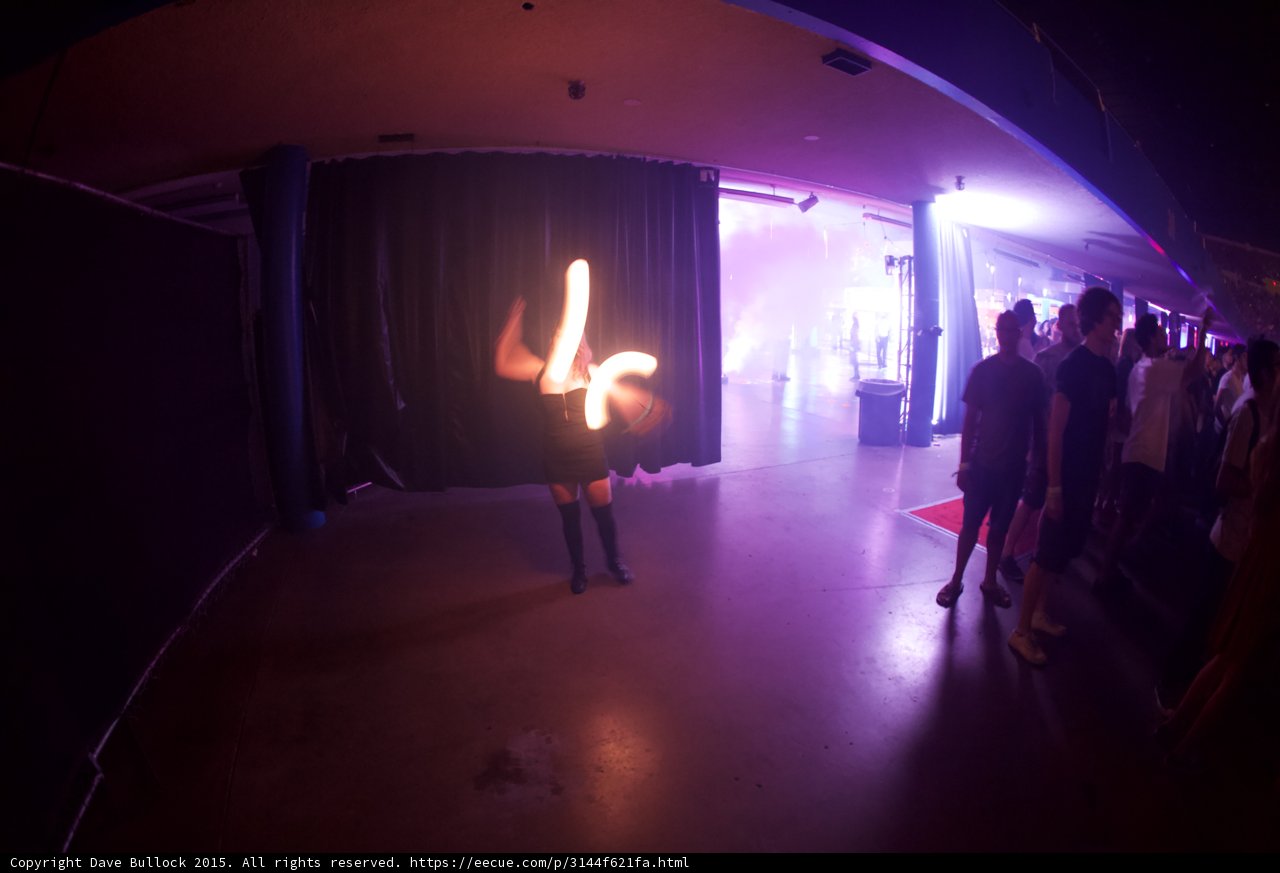Fire Poi Light Trails