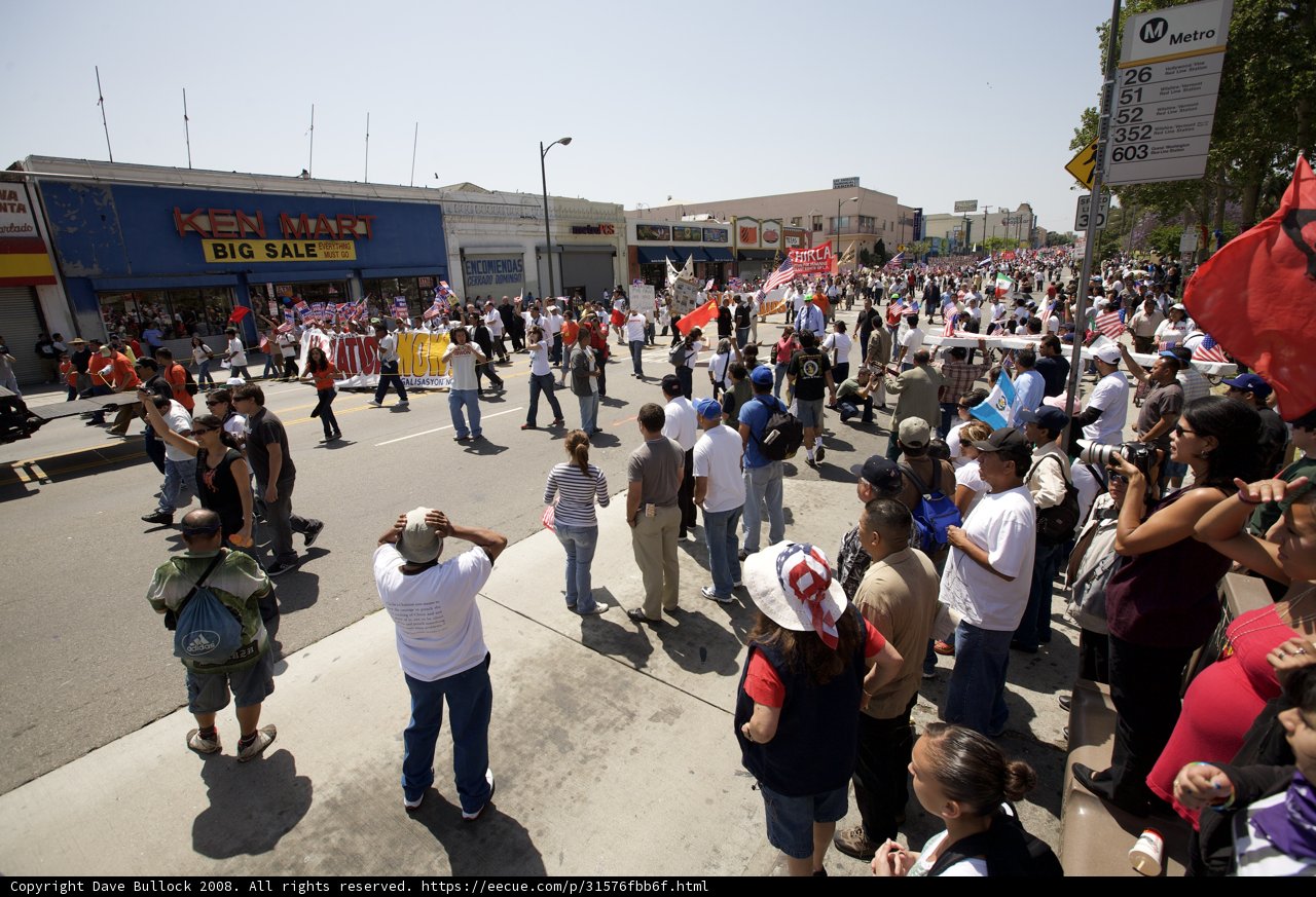 Mayday Rally Draws a Big Crowd
