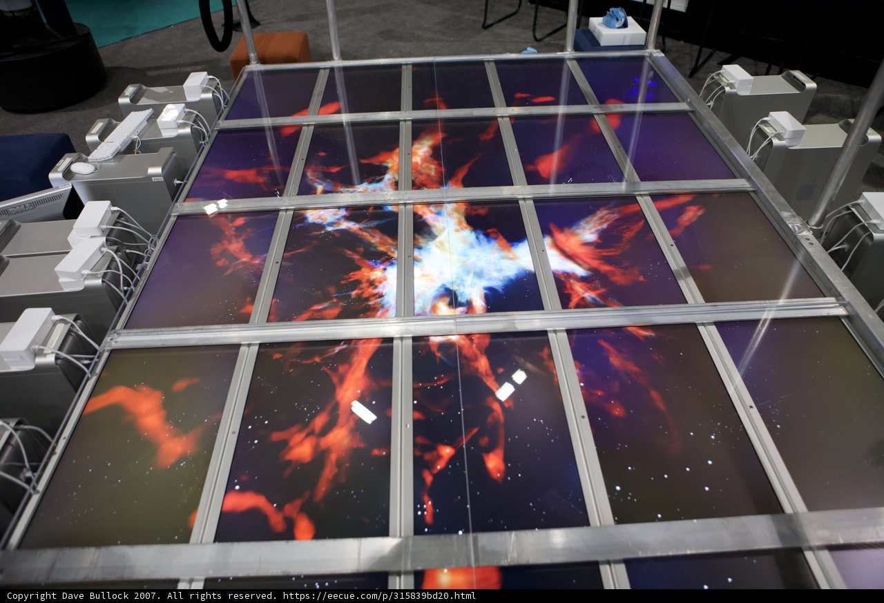 Galaxy Display Screen