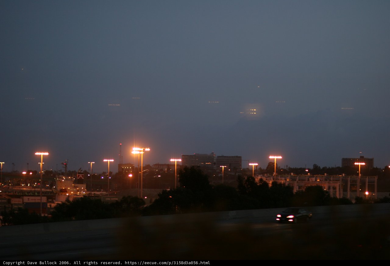Driving through the Urban Night