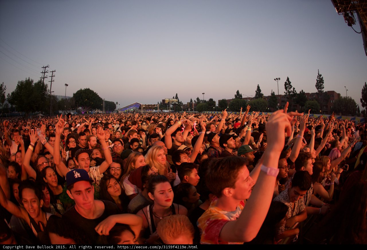 Tie-Dye Shirt Crowd Shot