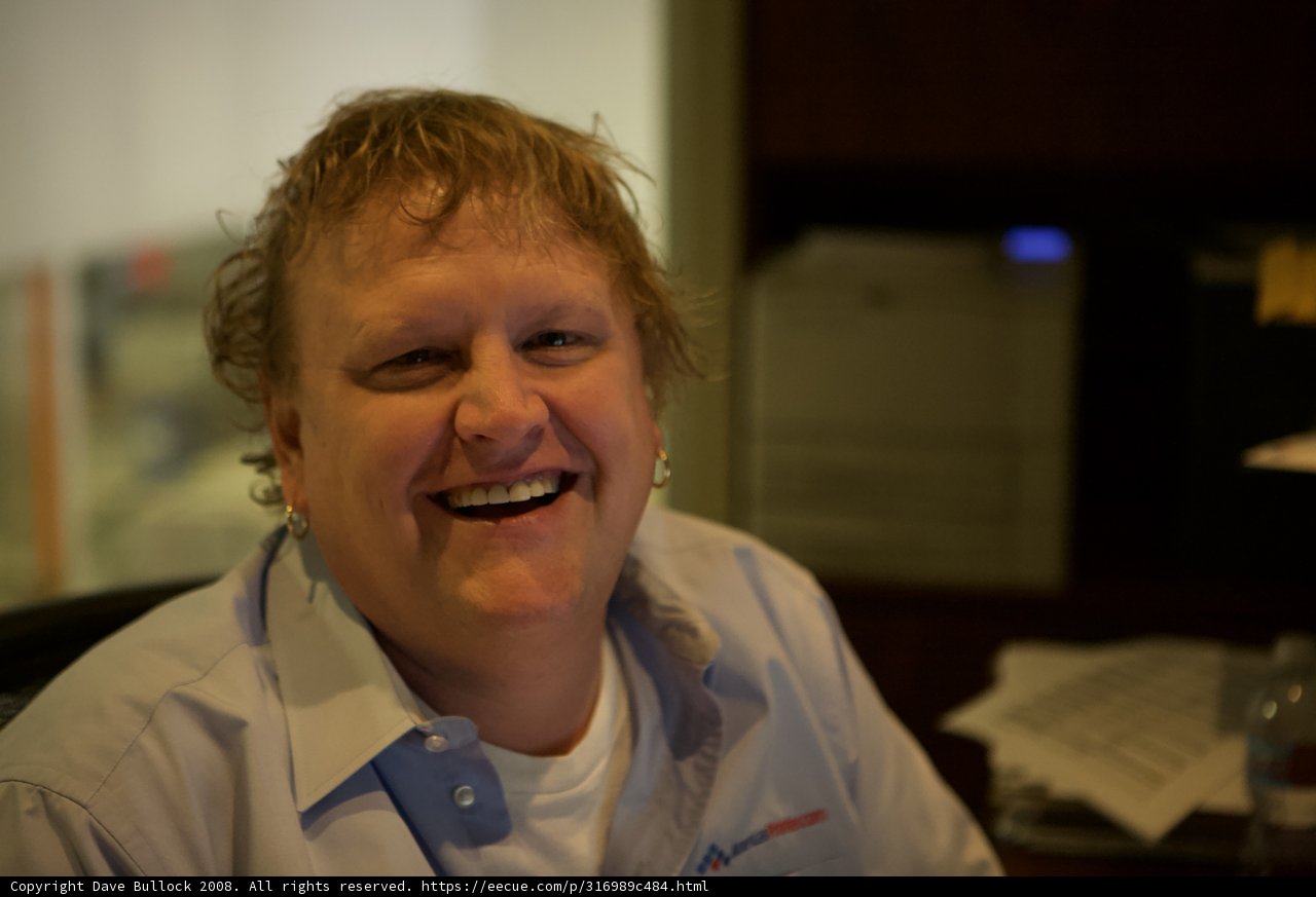 Artie P at his Desk