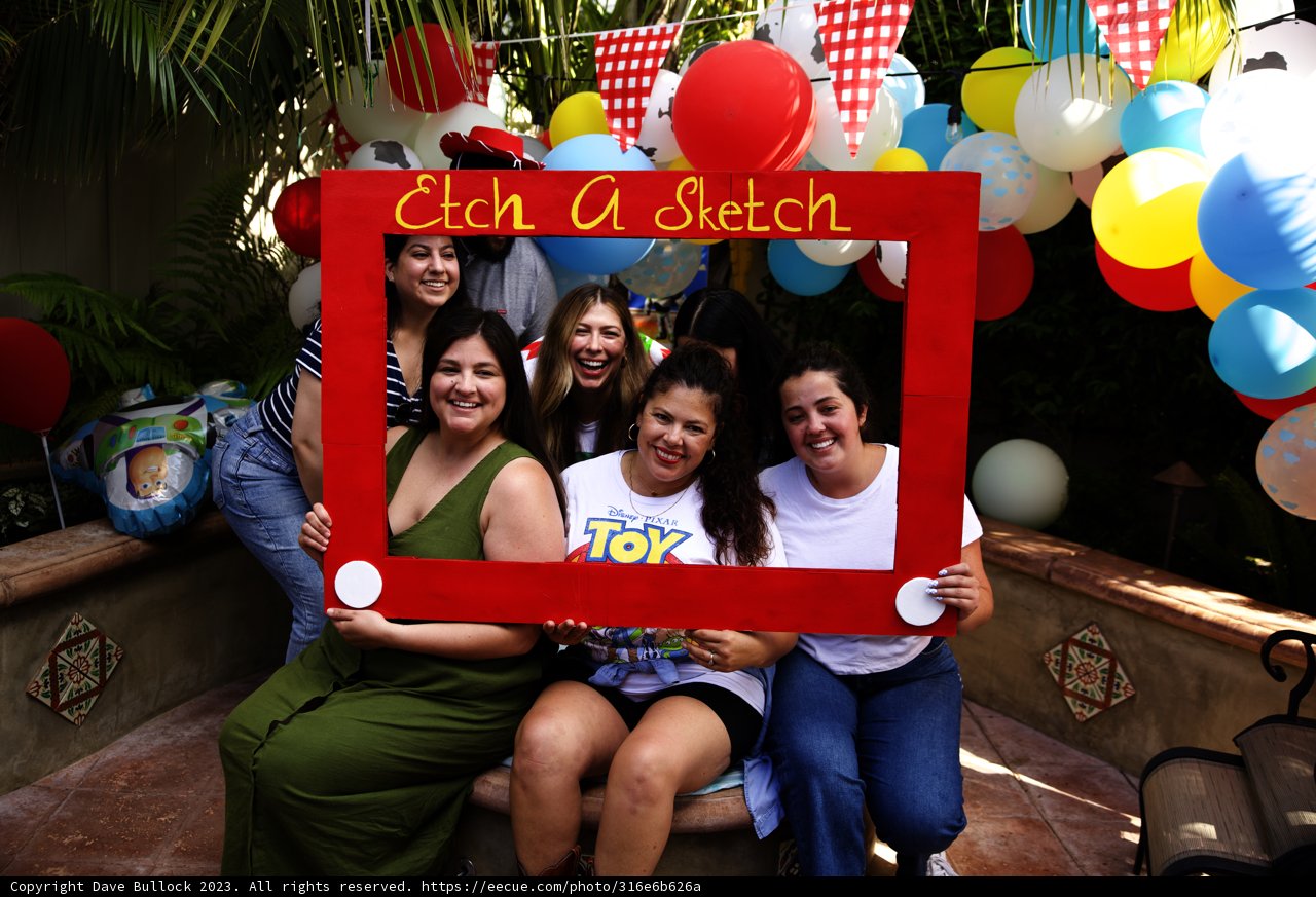 Framing Joy At Wesley's First Birthday Party