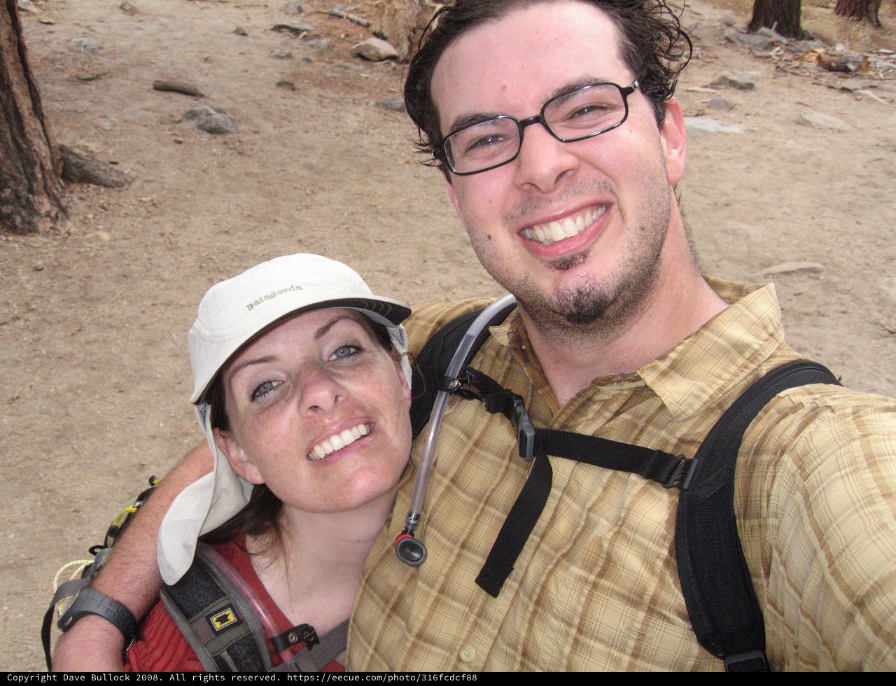 Hikers Smile Together on Cactus to Clouds Trail