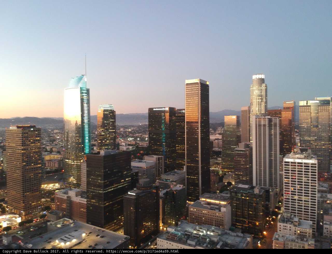 Skyline of Los Angeles