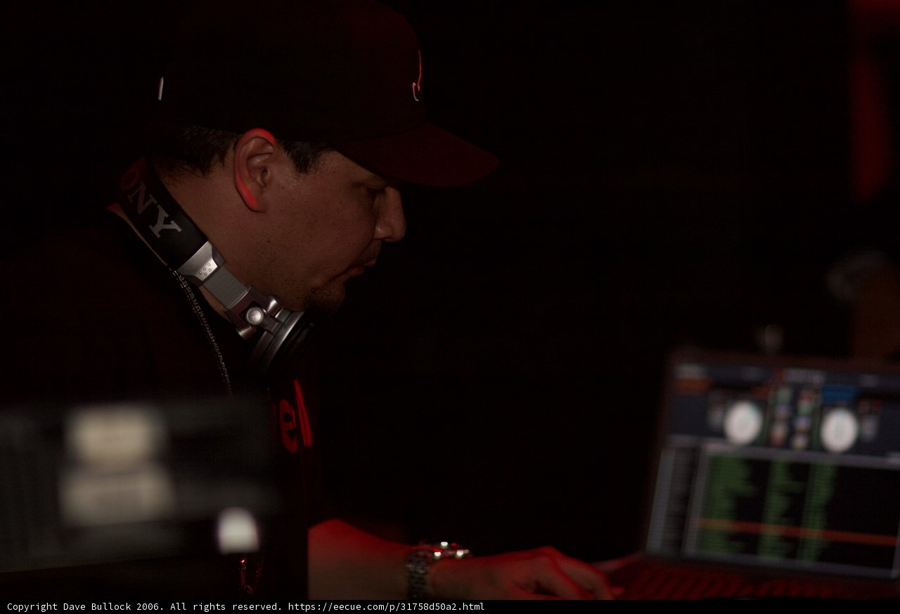 The Deejay in Black