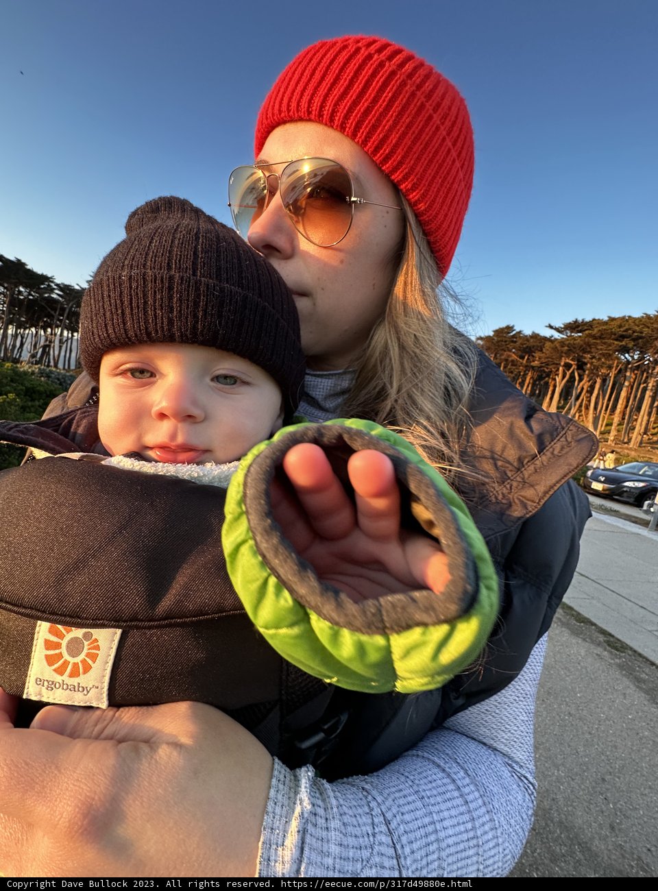 Babywearing on a Sunny San Francisco Day