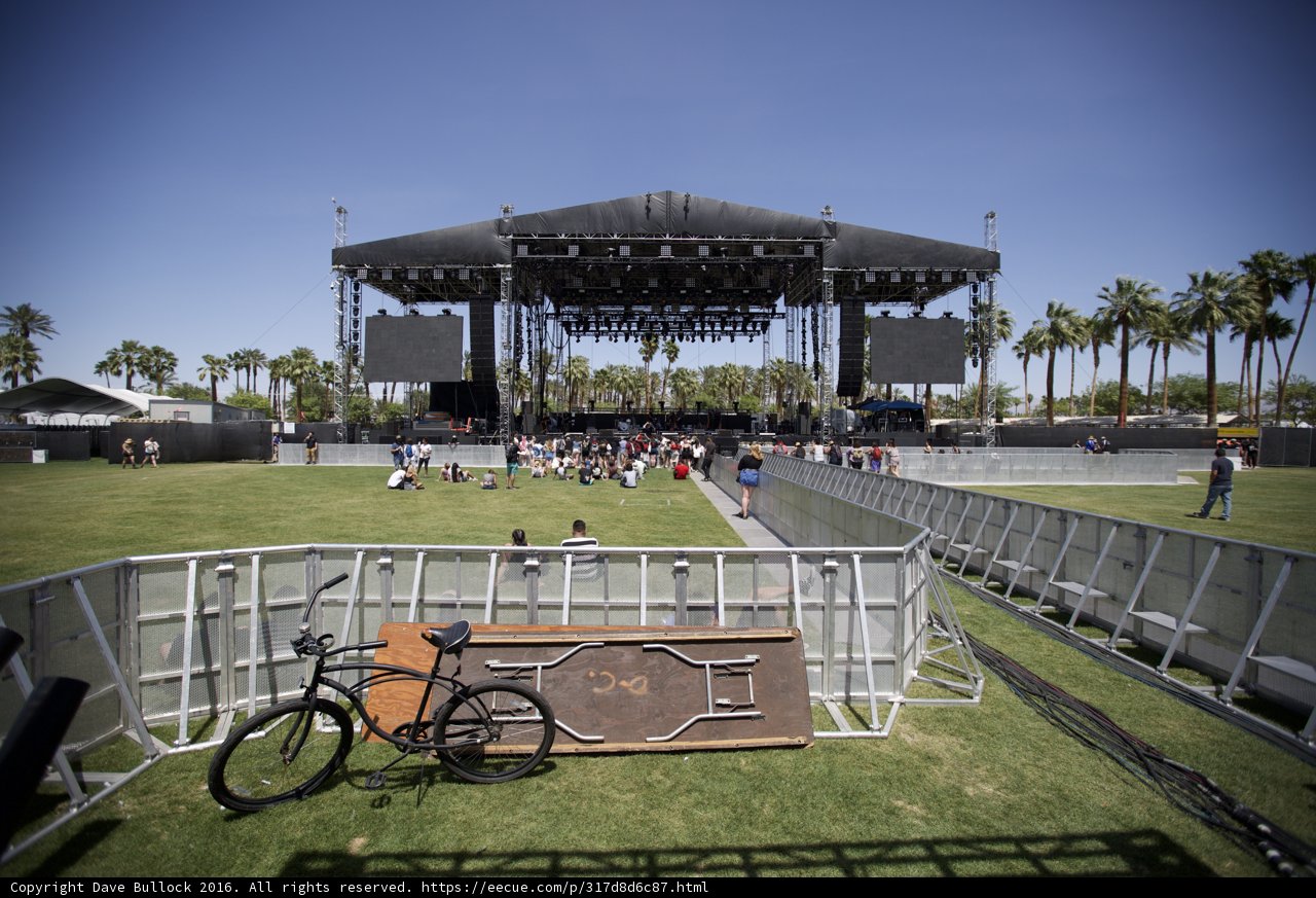 Bike by the Stage