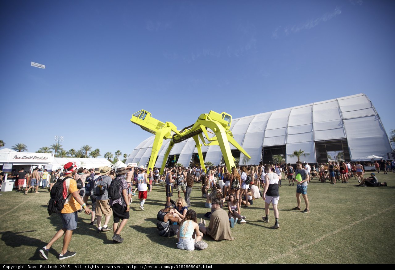 Yellow Crane Sculpture