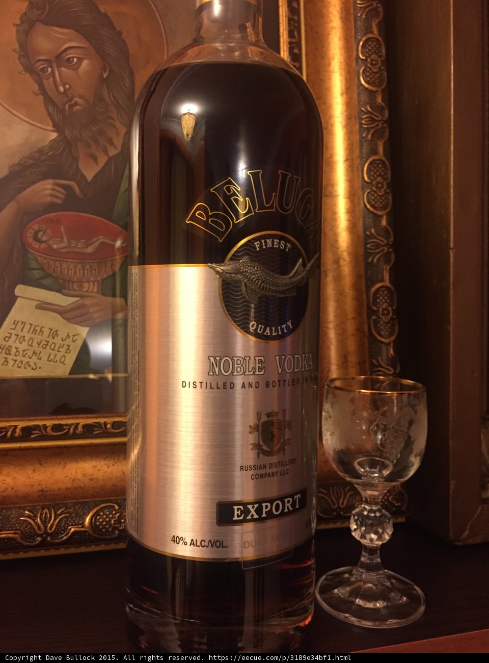 Beluga Vodka and Icon