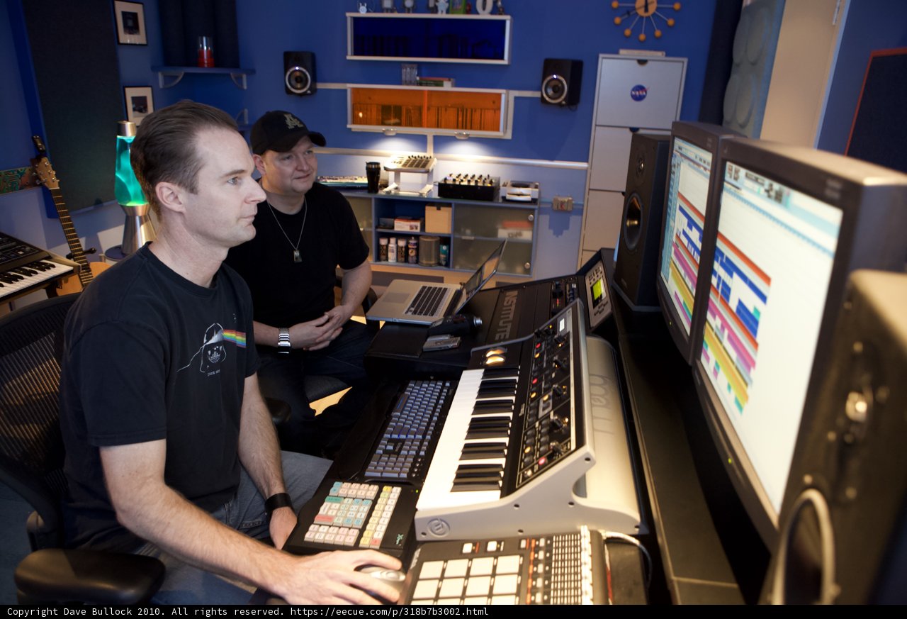 In the Studio with DJ Dan and Uberzone
