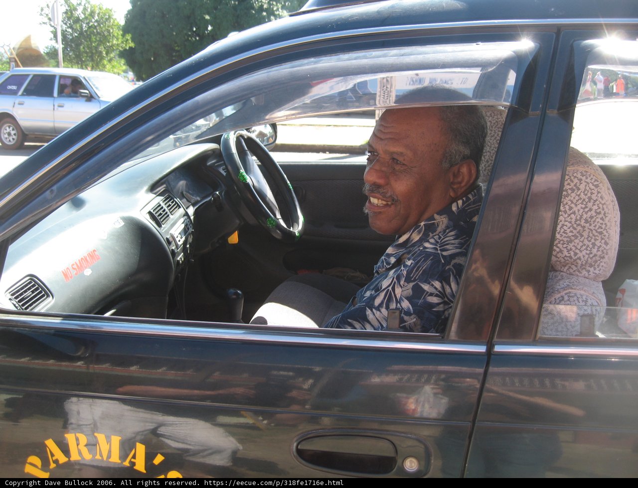 Man Enjoying the Ride