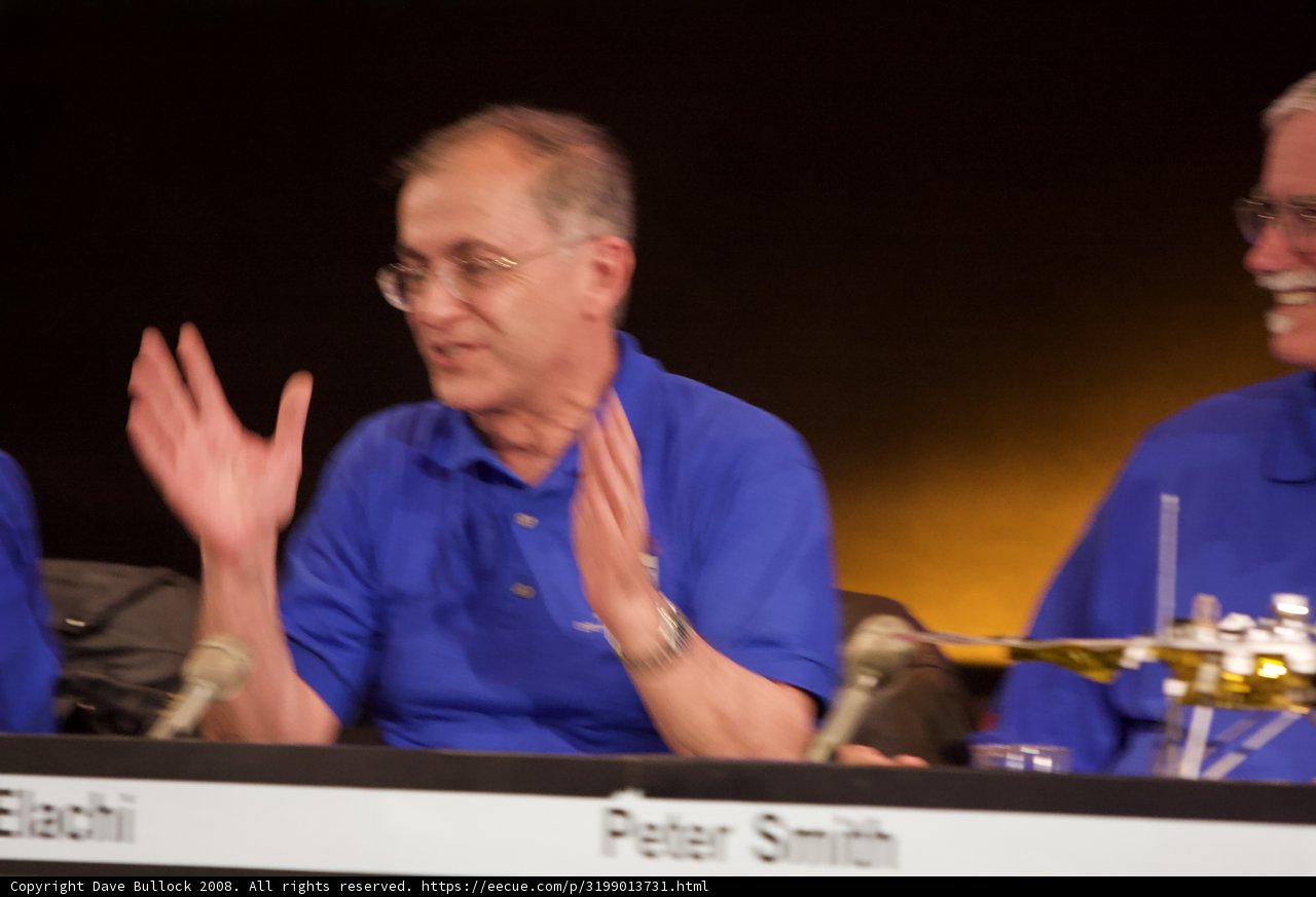 Charles Elachi Speaking at Phoenix Landing Press Conference