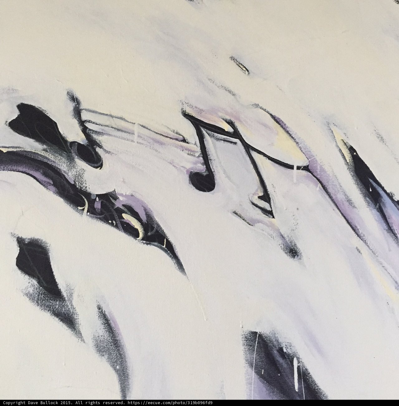 Music Notes Mural Detail