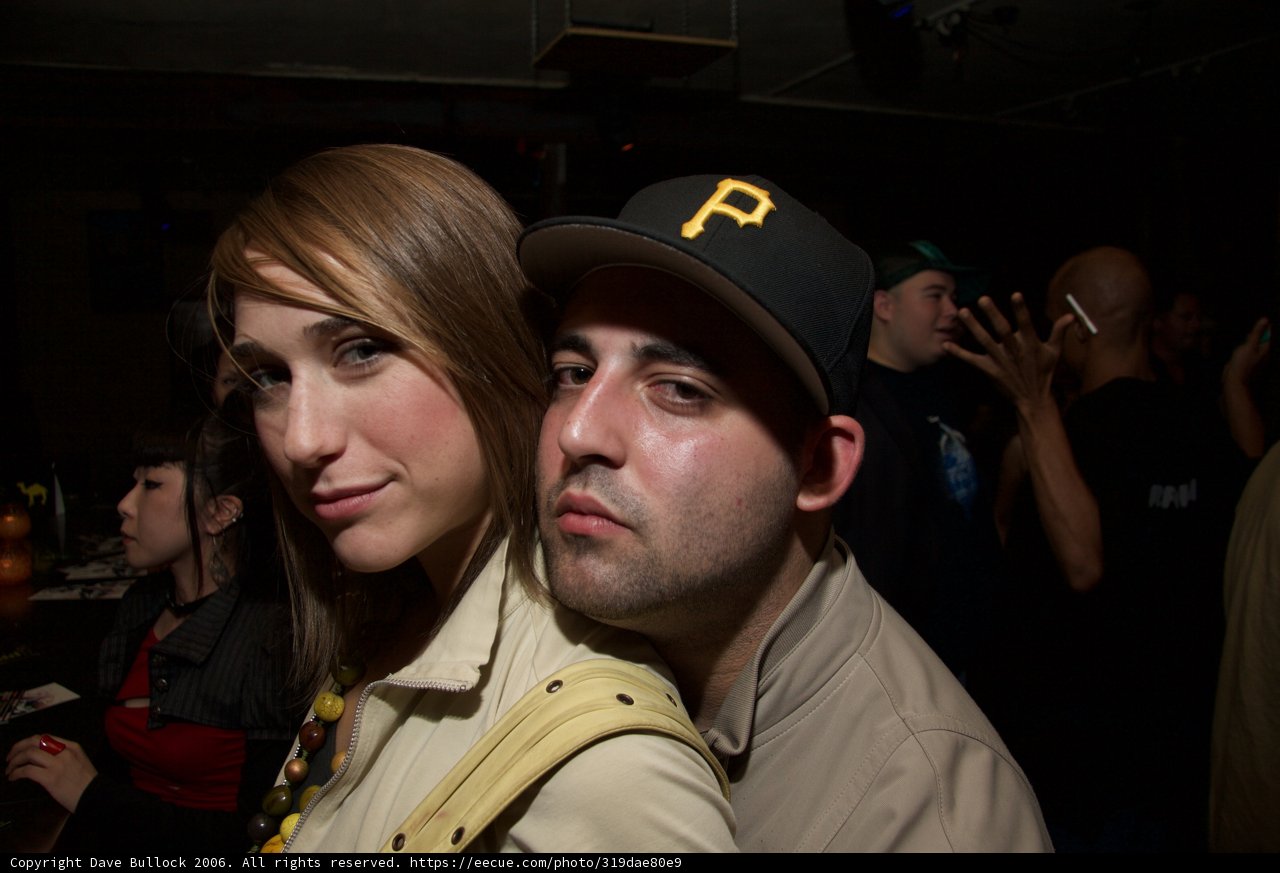 Party Goers in Hats