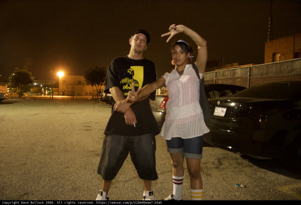 Nighttime Parking Lot Dance