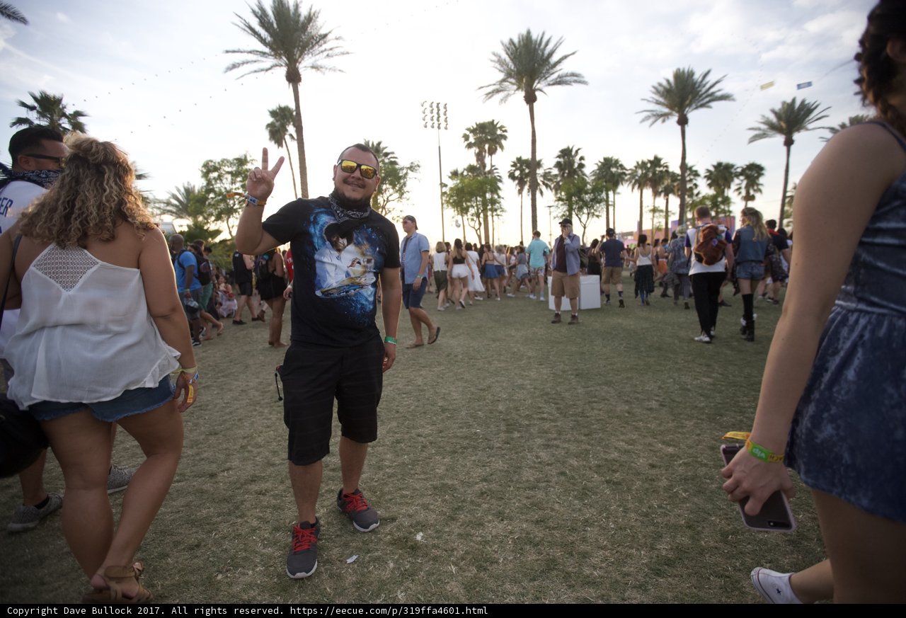 Standing Tall at Coachella