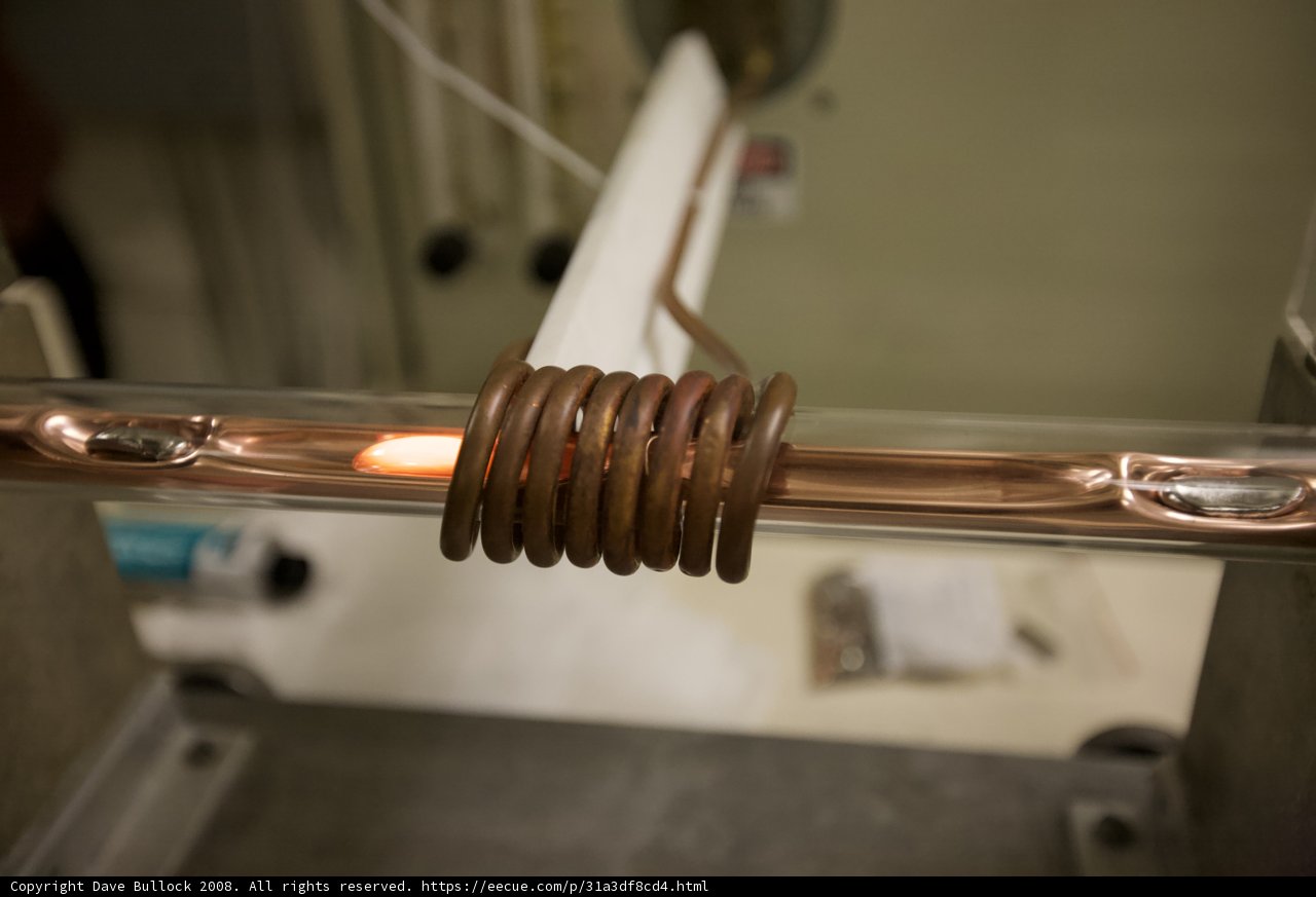 Copper Wire Coil Pulled through Tube